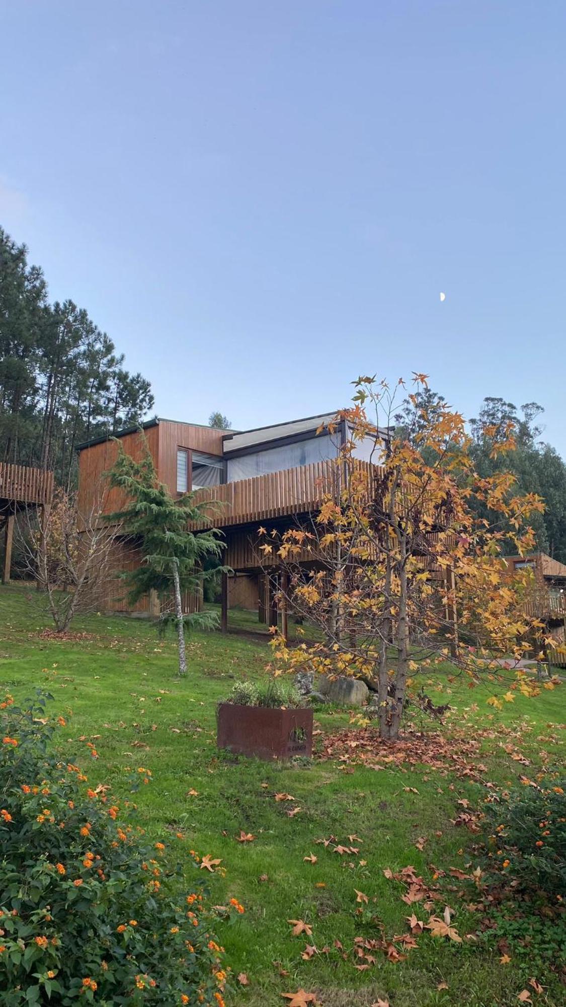 Nidos De Carnota Hotel Bagian luar foto