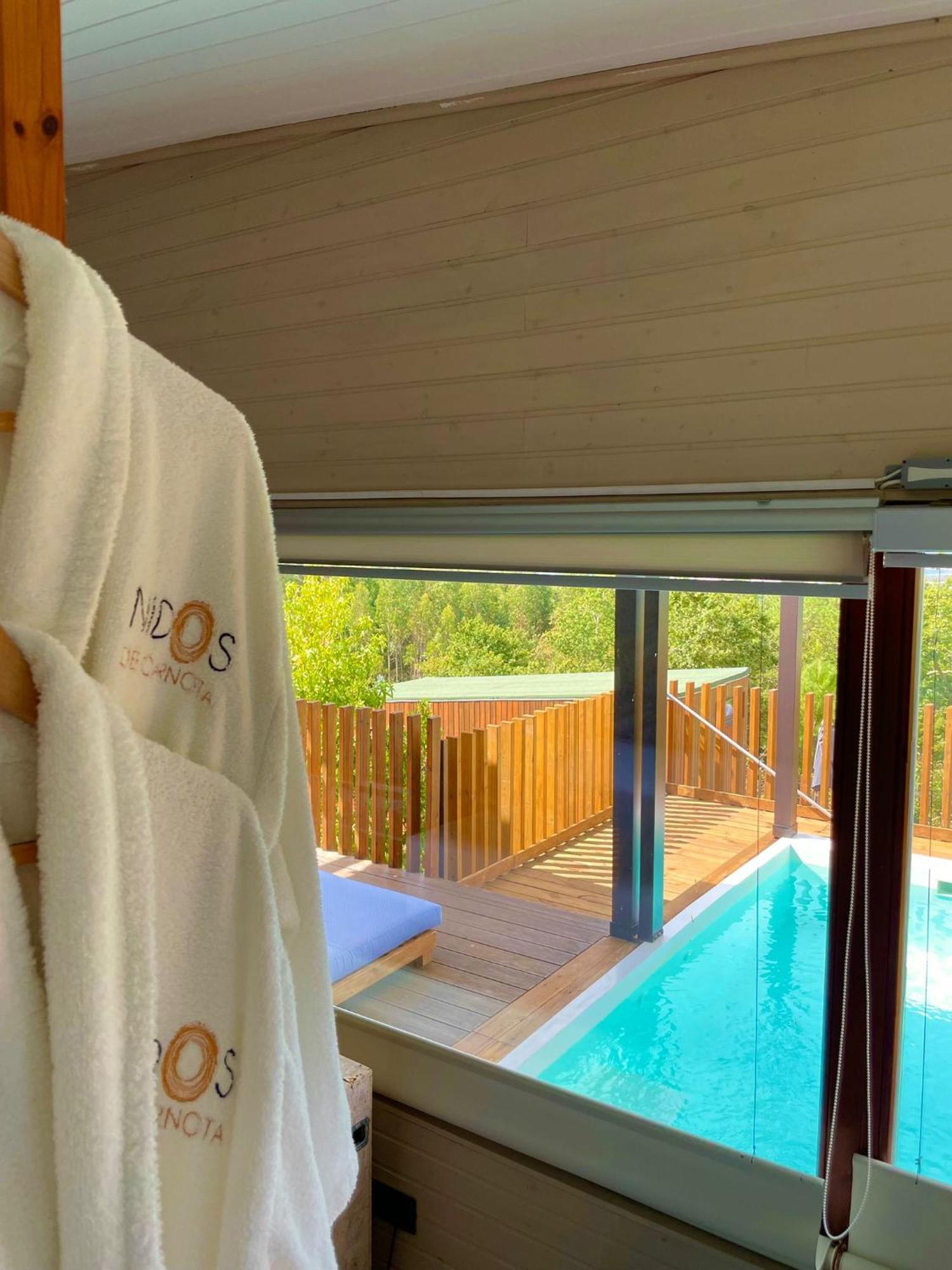 Nidos De Carnota Hotel Bagian luar foto